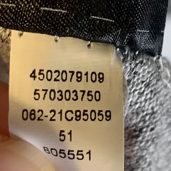 Chico's Women's Leopard Print Cardigan Sz 20 22 Gray Tunic Lightweight Pockets - Picture 7 of 7